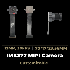 12MP IMX377 MIPI/DVP カメラ モジュールの在庫とカスタマイズ可能