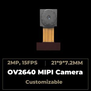 2MP OV2640 MIPI/DVP kamerový modul skladem a přizpůsobitelný