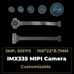 Module de caméra 5MP IMX335 MIPI/DVP en stock et personnalisable