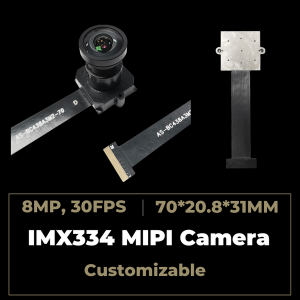 8MP IMX334 MIPI/DVP 카메라 모듈 재고 있음 및 사용자 지정 가능